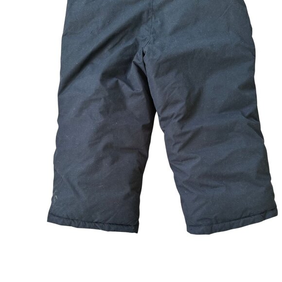 Old Navy Unisex Water-Resistant Snow-Bib Overalls for Toddler Black 6-7 - Picture 8 of 10